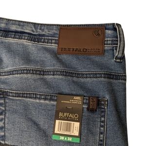 👖 Buffalo - Axel - Slim Stretch Blue Jeans - 38X32 - NEW